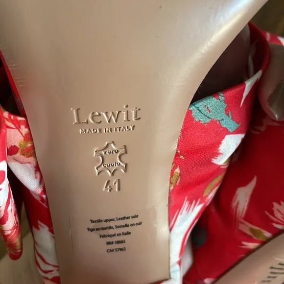 Lewit Rosa Floral Bow Mule - Picture 8 of 11